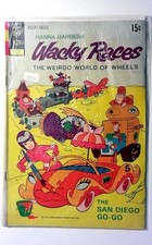 Quadrinhos Wacky Races #7 (1972) Gold Key The Wacky Racers 1ª impressão comprar usado  Enviando para Brazil