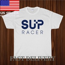 NOVA CAMISA SUP RACER LOGOTIPO MASCULINO CAMISETA UNISSEX ENGRAÇADA AMERICANA EUA TAMANHO P-5XL comprar usado  Enviando para Brazil