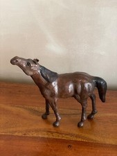 Cheval cuir brun d'occasion  Champigny-sur-Marne