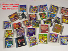 Label / Sticker For Nintendo Gameboy Gb Gbc Game Boy Color Games Cartridges, usado comprar usado  Enviando para Brazil