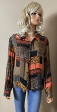 Chemise chemisier patchwork d'occasion  Castelnau-de-Médoc