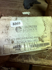 Blonder Tongue – ZTA-25 – Amplificador de distribuição banda larga VHF/FM/UHF 25 dB comprar usado  Enviando para Brazil