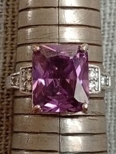 Bague vintage améthyste d'occasion  La Charité-sur-Loire