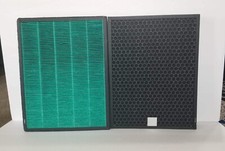 Usado, 2X high-efficiency partículas arrestance substituição De Filtro Purificador De Ar Filtro de carbono Combo comprar usado  Enviando para Brazil