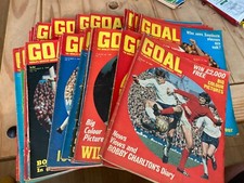 Goal weekly football for sale  LICHFIELD