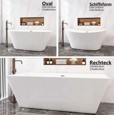Freistehende badewanne siphon gebraucht kaufen  Sankt Augustin