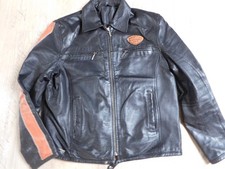 lederjacke schwarz biker gebraucht kaufen  Chemnitz