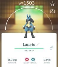 Pokémon Go Lucario 💙 PoGo 💥 comprar usado  Enviando para Brazil