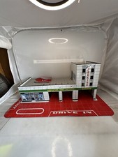 Vintage Marx Estação de Serviço Automotivo com Elevador Brinquedo de Estanho RARO comprar usado  Enviando para Brazil