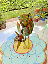 Peacock metal enammel for sale  Jacksonville