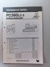Komatsu hydraulikbagger 360lc gebraucht kaufen  Eisleben