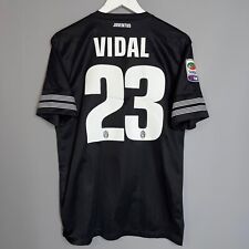 CAMISA DE FUTEBOL JUVENTUS ITÁLIA 2012/2013 AWAY MAGLIA TAMANHO M #23 VIDAL, usado comprar usado  Enviando para Brazil