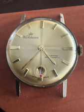 RELÓGIO DE PULSO MASCULINO VINTAGE CALENDÁRIO WALDMAN ANTIMAGNÍTICO MANTENDO O TEMPO comprar usado  Enviando para Brazil