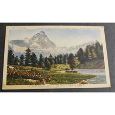Cartolina cervino lago usato  Alessandria