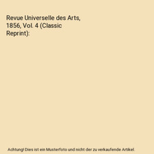 Revue universelle arts gebraucht kaufen  Trebbin