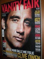 Vanity fair.clive owen usato  Campagna