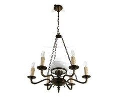 Ornate brass chandelier d'occasion  Gent