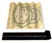 Varinha interativa Universal Studios Wizarding World parque temático Harry Potter com mapa, usado comprar usado  Enviando para Brazil
