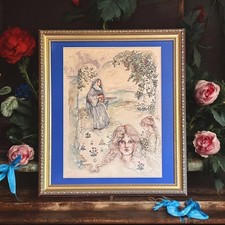 Original watercolor vintage for sale  Winterville