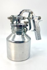 Usado, Pistola de pintura pneumática sifão direto vintage sem marca e vasilha modelo #99-B comprar usado  Enviando para Brazil