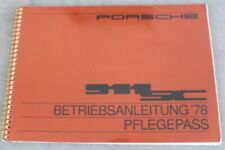 Porsche 911 betriebsanleitung gebraucht kaufen  Nassenfels