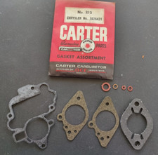 Carter carburetor gasket for sale  East Haddam