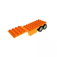 1x Lego Duplo Ciężarówka Naczepa 4x12 pomarańczowa Plac budowy 4505259 bb0793c01pb01 na sprzedaż  Wysyłka do Poland