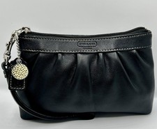 Coach black pleated for sale  Carrollton