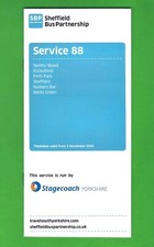 Travel yorks timetable for sale  BIRMINGHAM