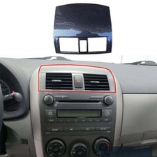 Ventilação de saída de ar console central estilo fibra de carbono para Toyota Corolla 2009-2011 comprar usado  Enviando para Brazil