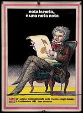 1981 manifesto poster usato  Italia