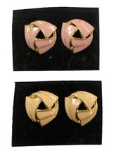 Orecchini clip bottone usato  Vercelli