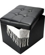 Storage ottoman folding for sale  Burnham