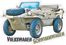 Magnes - Pływający samochód terenowy Volkswagen Schwimmwagen na sprzedaż  PL