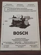 Bosch table saw for sale  Fairfax