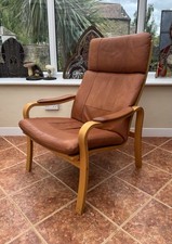 Single danish leather for sale  UK