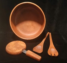 Teak salad bowl for sale  Sherman