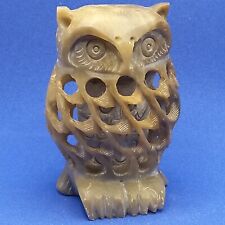 Carved soapstone owl for sale  WOLVERHAMPTON