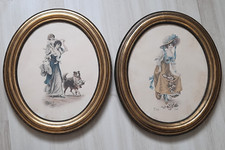 Paire gravures anciennes d'occasion  Saint-Brevin-les-Pins