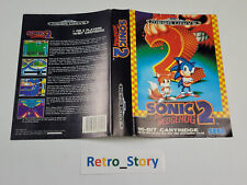 SEGA Mega Drive - Sonic The Hedgehog 2 - Jaquette / Cover comprar usado  Enviando para Brazil