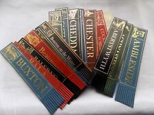 Vintage leather bookmarks for sale  WARRINGTON