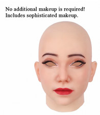 silicon female mask for sale  GLASGOW