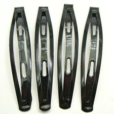 12 laços de metal preto prendedor de cabelo barrettes 75mm faça você mesmo menina comprar usado  Enviando para Brazil
