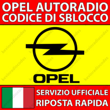 Opel radio codice usato  Roma