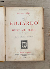 Manuale hoepli biliardo usato  Italia