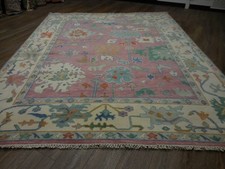 Turkish oushak rug.modern for sale  Kensington
