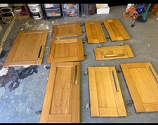 oak shaker style doors for sale  SIDCUP