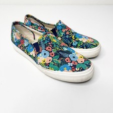Tênis Feminino Keds Rifle Paper Co Tamanho 10W Festa Jardim Flores Floral Slip On, usado comprar usado  Enviando para Brazil