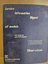 Koehring service information for sale  Womelsdorf