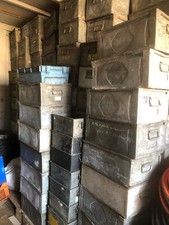 Steel metal tin for sale  CARLUKE